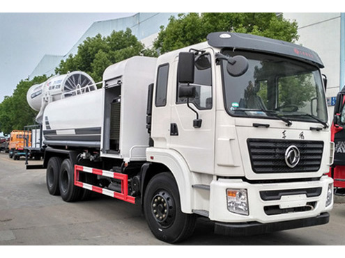 國六東風錦程后雙橋多功能抑塵車