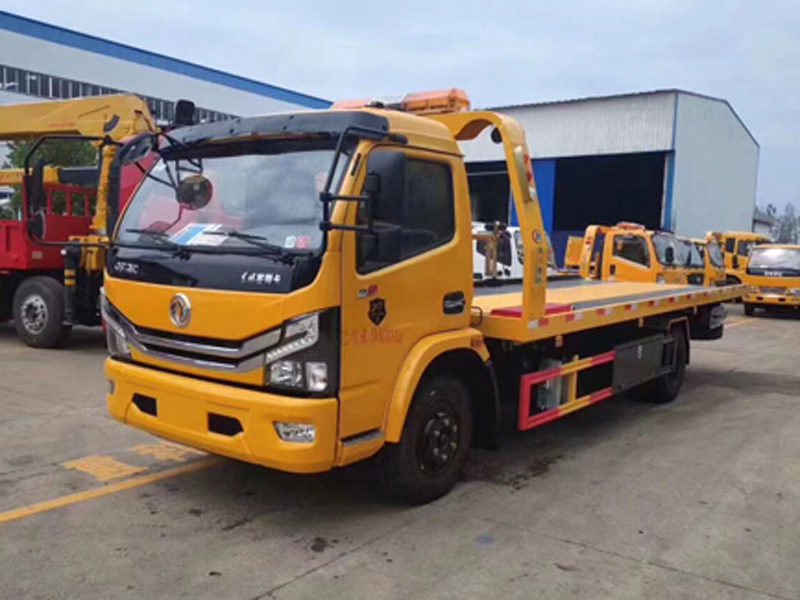 國(guó)六東風(fēng)大多利卡黃牌一拖二清障車