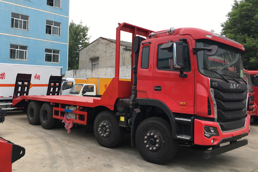 【國六】江淮K5前四后八挖機(jī)平板車