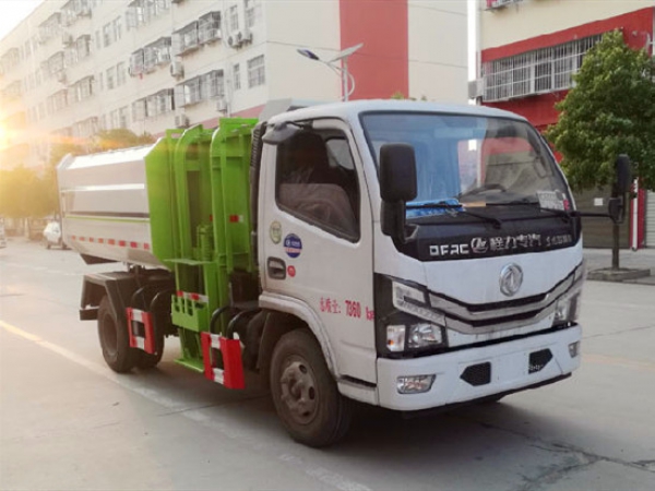 程力威牌CLW5071ZZZD6型自裝卸式垃圾車