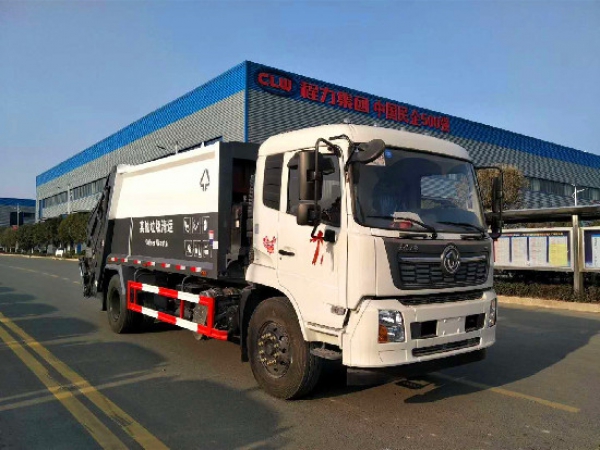 東風(fēng)天錦國六12~14方壓縮式垃圾車(可上京牌)