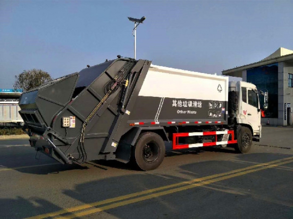 東風(fēng)天錦國六12~14方壓縮式垃圾車(可上京牌)