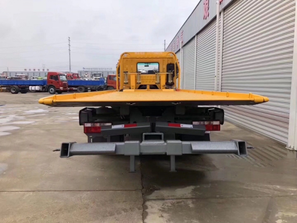 東風D9一拖二清障車